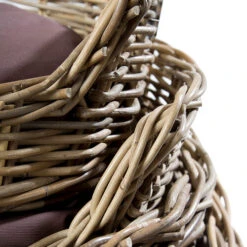 51 Degrees North Rattan Basket -Heimtierbedarf Geschäft 51 degrees north rattan basket 209957 0500 none
