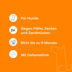 Adimere - Zeckenhalsband Hund -Heimtierbedarf Geschäft adimere vlooienband 211577 0500 none