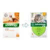 Advantage Katze 2 Advantage Katze -Heimtierbedarf Geschäft advantage kat 104098 0500 none