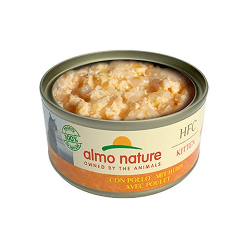 Almo Nature Kitten - HFC 70 - Katzenfutter - Dose - Huhn 4 Almo Nature Kitten - HFC 70 - Katzenfutter - Dose - Huhn – Bild 2