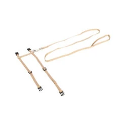 Beeztees Nylon Katzengeschirr Uni - Beige -Heimtierbedarf Geschäft beeztees nylon kattentuig uni beige 186640 0500 none