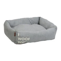 Beeztees I Woof You Hundekorb -Heimtierbedarf Geschäft beeztees woof you hondenmand 97010 0500 none