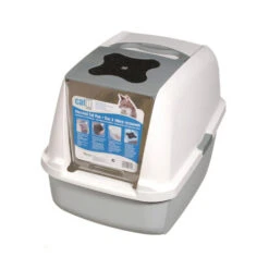 Catit Katzenklo Mit Deckel -Heimtierbedarf Geschäft catit kattenbak met dak 123905 0500 none