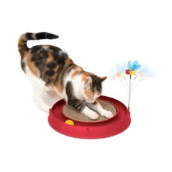 Catit Play Katzenspielzeug Mit Kratzfläche 9 Catit Play Katzenspielzeug Mit Kratzfläche -Heimtierbedarf Geschäft catit play ball toy with scratch pad 123866 0500 none