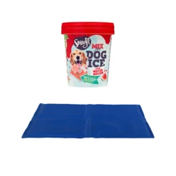 Kombi-Deal: Trixie Kühlmatte + Smoofl Hunde-Eiscreme -Heimtierbedarf Geschäft combi deal trixie cooling mat smoofl hondenijs 204935 0500 none