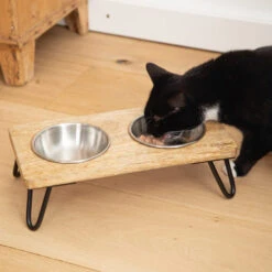 Designed By Lotte Holz-Dinerset Linga -Heimtierbedarf Geschäft designed by lotte houten dinerset linga 164296 0500 none