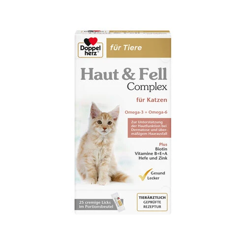 Doppelherz Haut & Fell Complex Für Katzen 3 Doppelherz Haut & Fell Complex Für Katzen