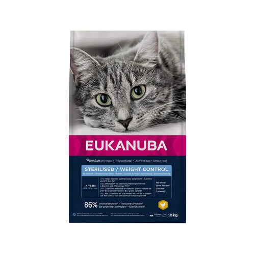 Eukanuba Cat Sterilised - Weight Control 3 Eukanuba Cat Sterilised - Weight Control