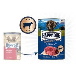 Happy Dog Sensible Pure Germany -Heimtierbedarf Geschäft happy dog rind pur 193613 0500 none