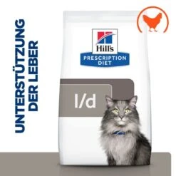 Hill's L/d - Liver Care -Prescription Diet - Feline -Heimtierbedarf Geschäft hills ld liver care prescription diet feline 218162 0500 none