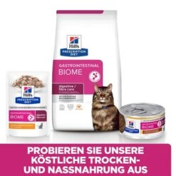 Hill's Prescription Diet - Gastrointestinal Biome - Ragout - Katze -Heimtierbedarf Geschäft hills prescription diet gastrointestinal biome stoofpotje kattenvoer 212000 0500 none