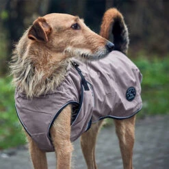 Hunter Hundemantel Uppsala -Heimtierbedarf Geschäft hunter hondemantel uppsala taupe 165685 0500 none