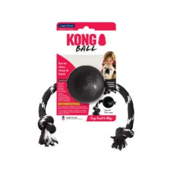KONG Extreme Ball Mit Seil -Heimtierbedarf Geschäft kong extreme bal met touw 181819 0500 none