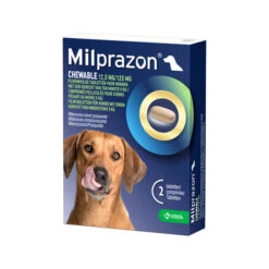 Milprazon Chewable Hund -Heimtierbedarf Geschäft milprazon chewable hond 206282 0500 none