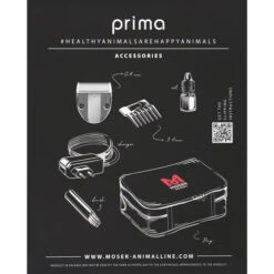 Moser - Trimmer Prima, Wiederaufladbar 7 Moser - Trimmer Prima, Wiederaufladbar -Heimtierbedarf Geschäft moser tondeuse prima oplaadbaar 205490 0500 none