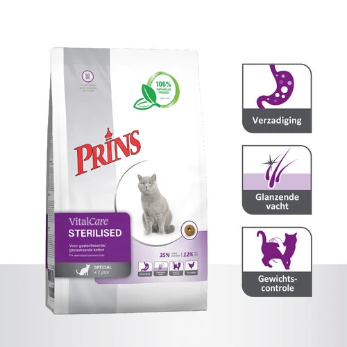 Prins VitalCare Cat Sterilised 5 Prins VitalCare Cat Sterilised – Bild 3