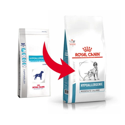 Royal Canin Hypoallergenic Moderate Calorie Hund 4 Royal Canin Hypoallergenic Moderate Calorie Hund – Bild 2