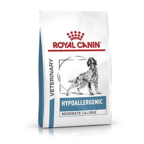 Royal Canin Hypoallergenic Moderate Calorie Hund 3 Royal Canin Hypoallergenic Moderate Calorie Hund
