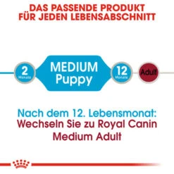 Royal Canin Medium Puppy Wet -Heimtierbedarf Geschäft royal canin medium puppy wet 129245 0500 none