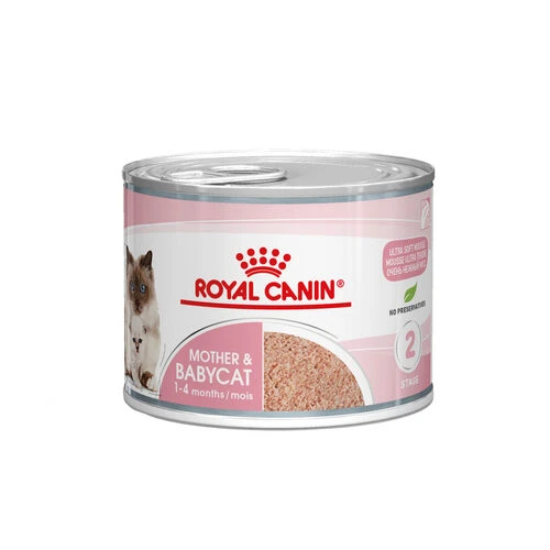 Royal Canin Mother & Babycat Ultra Soft Mousse - Katzenfutter 4 Royal Canin Mother & Babycat Ultra Soft Mousse - Katzenfutter – Bild 2