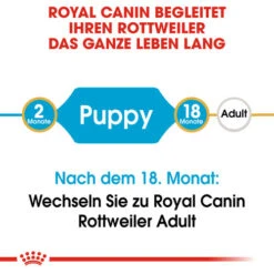 Royal Canin Rottweiler Puppy - Hundefutter -Heimtierbedarf Geschäft royal canin rottweiler puppy hondenvoer 140002 0500 none