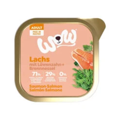 WOW! Hundefutter Adult - Schale -Heimtierbedarf Geschäft wow adult hondenvoer kuipje 208466 0500 none